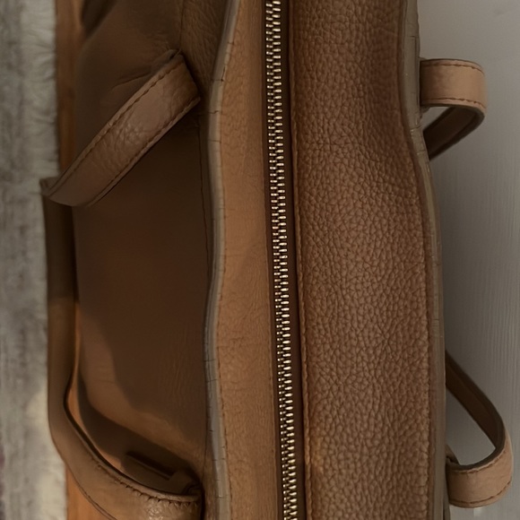 SALVATORE FERRAGAMO
Ladies Double Handle Gancini Tote - Beige - Picture 8 of 11